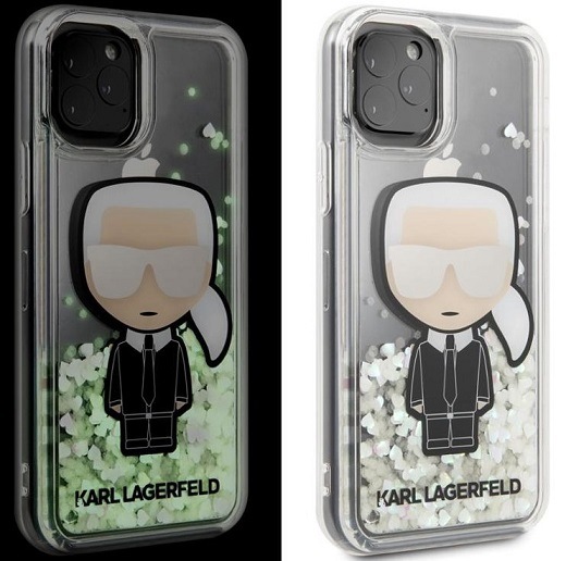 Kryt na mobil Karl Lagerfeld Glitter Iridescente na Apple iPhone 11