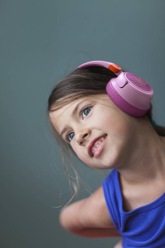 Sluchátka JBL JR 460NC růžová JBL JR 460NC