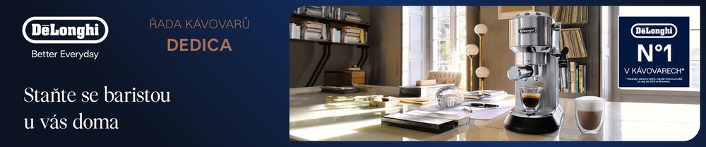 Espresso De'Longhi DEDICA EC 685.W bílé
