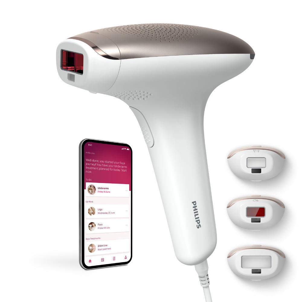 Epilátor Philips Lumea IPL 7000 SC1998/00 bílý IPL epilátor Philips Lumea IPL 7000 SC1998/00
