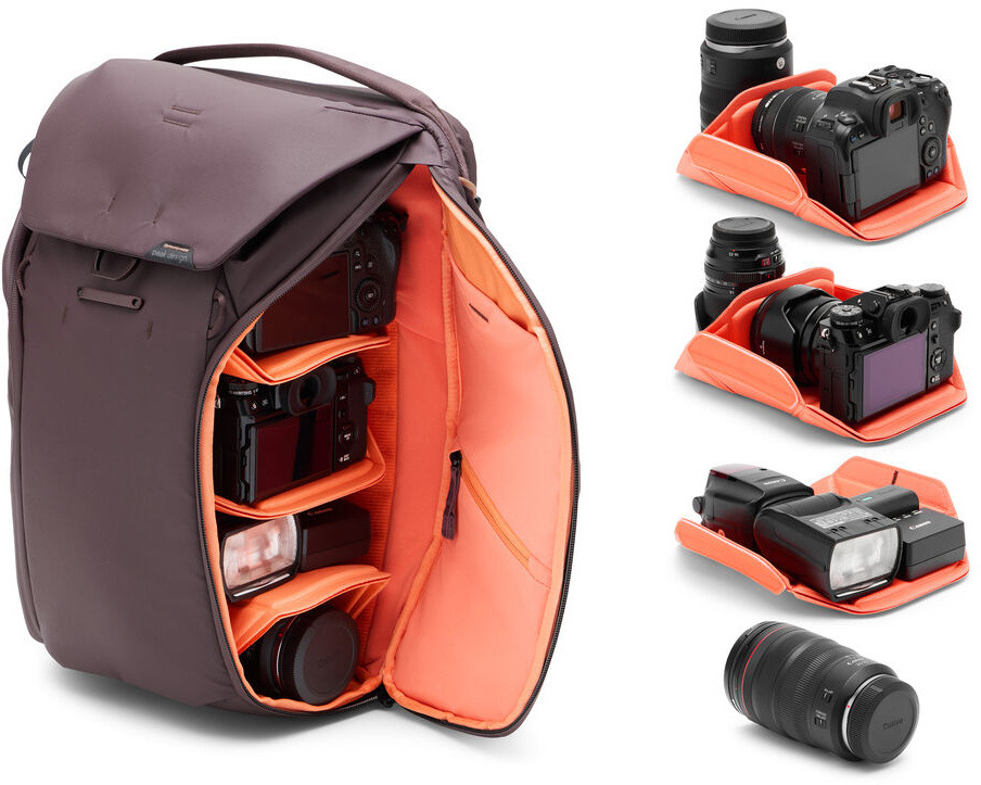 Batoh Peak Design Everyday Backpack 20L (v2) vínový Batoh Peak Design Everyday Backpack 20L (v2) vínový