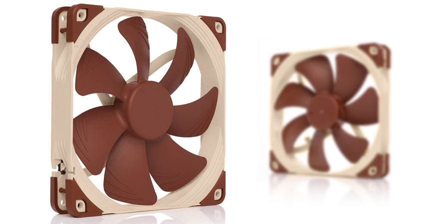 Ventilátor Noctua NF-A14 PWM hnědý Ventilátor Noctua NF-A14 PWM hnědý