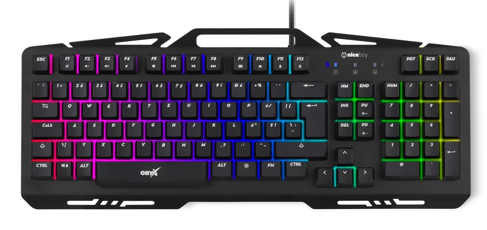Klávesnice Niceboy ORYX K200 černá Klávesnice Niceboy ORYX K200 černá