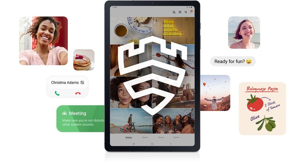 Dotykový tablet Samsung Galaxy Tab S6 Lite LTE modrý