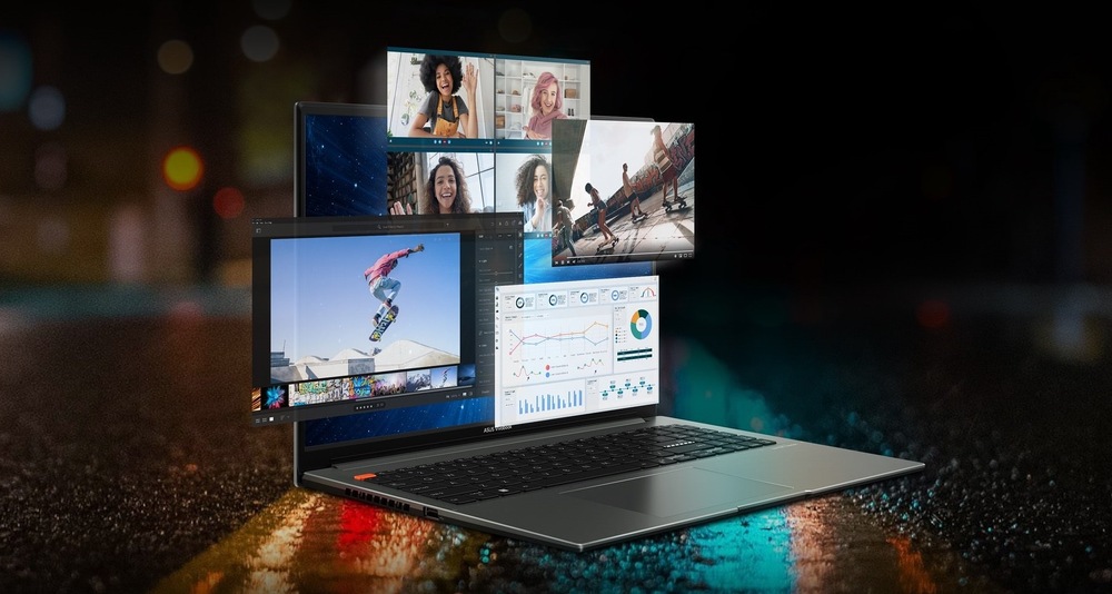 Notebook Asus Vivobook S 16X OLED šedý