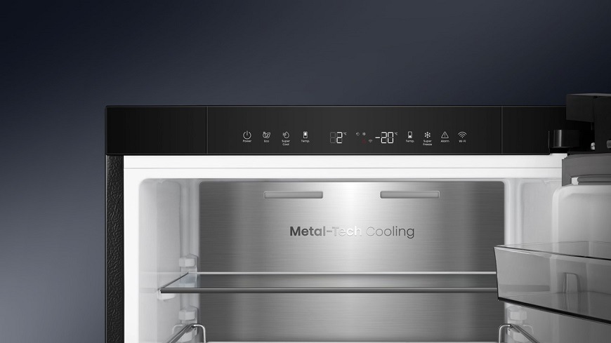 Chladnička s mrazničkou Hisense RB3K330SAIC nerez Chladnička Hisense RB3K330SAIC, nerez, Metal-Tech Cooling