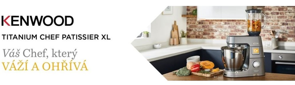 Kuchyňský robot KENWOOD Titanium Chef Patissier XL KWL90.124SI stříbrný