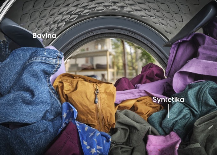 Sušička prádla Electrolux PerfectCare 900 EW9D787KC1C bílá Buben sušičky Electrolux se smíšenou náplní barevného prádla.