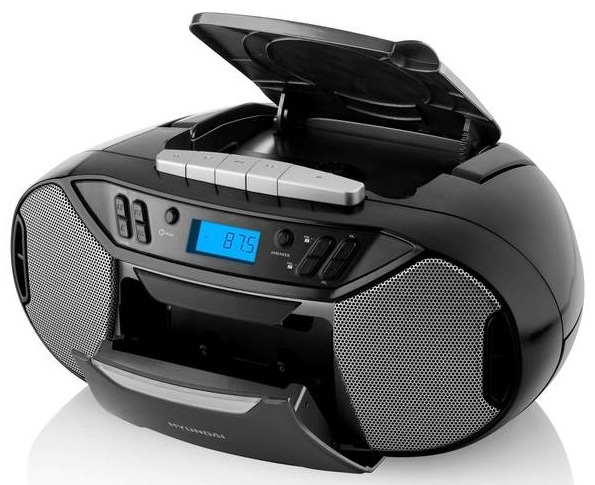 Radiomagnetofon s CD Hyundai TRC 333 AU3BTB černý