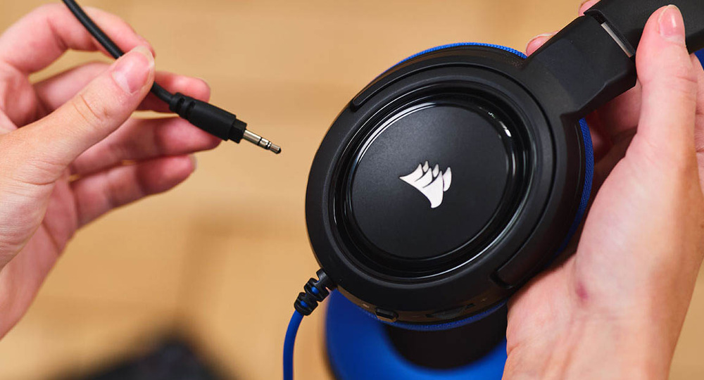 Headset Corsair HS35 černý Headset Corsair HS35 černý