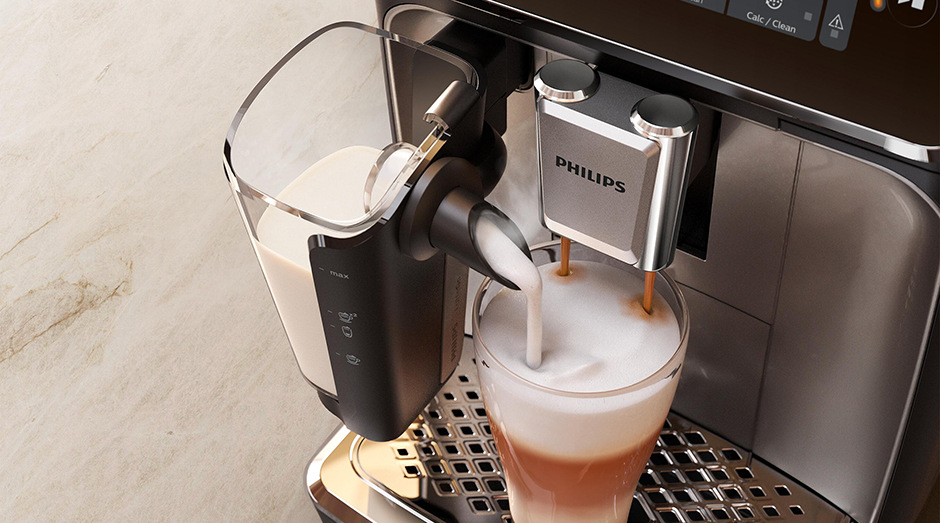 Philips Series 3300 LatteGo EP3347/90, černá/chrom