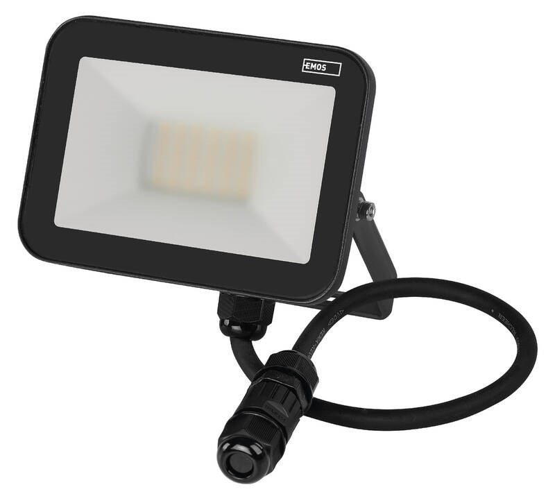 Reflektor EMOS INOVO 20W 2200LM IP65 NW - černý