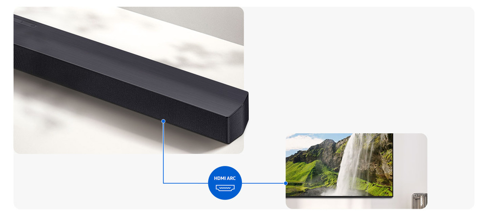 Soundbar Samsung HW-B450F černý