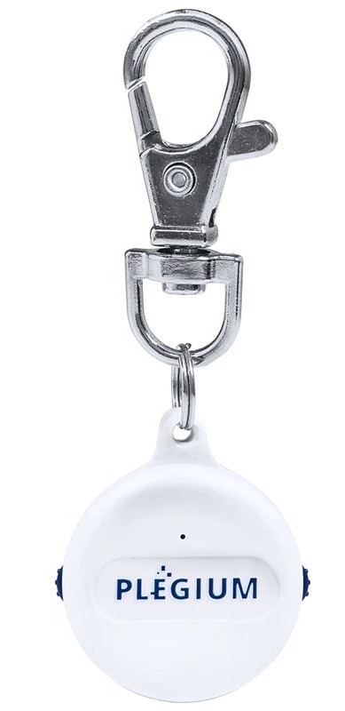 Chytrý osobní alarm Plegium Smart Emergency Button bílý