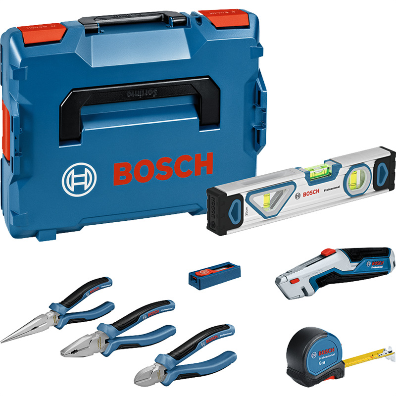 Sada nářadí Bosch z kvalitní CrV oceli, ergonomicky tvarované rukojeti
