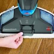 Parní mop Bissell 2113N PowerFresh Titanium černý/modrý/titanium