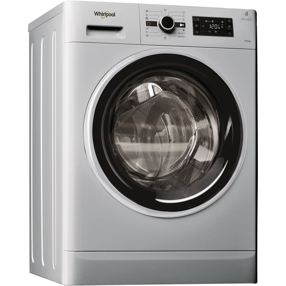 Pračka se sušičkou Whirlpool FWDG96148SBS EU stříbrná