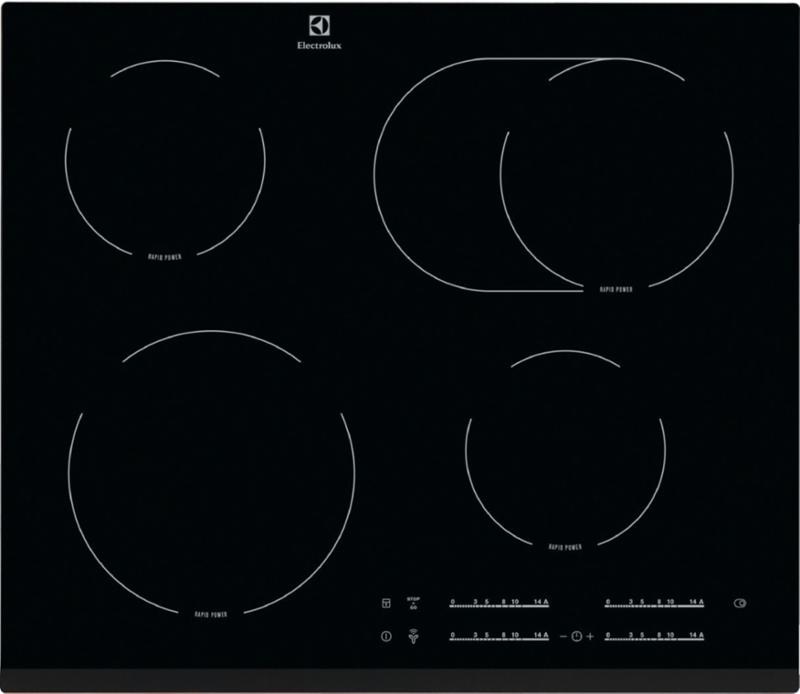 Sklokeramická varná deska Electrolux EHF65451FK černá