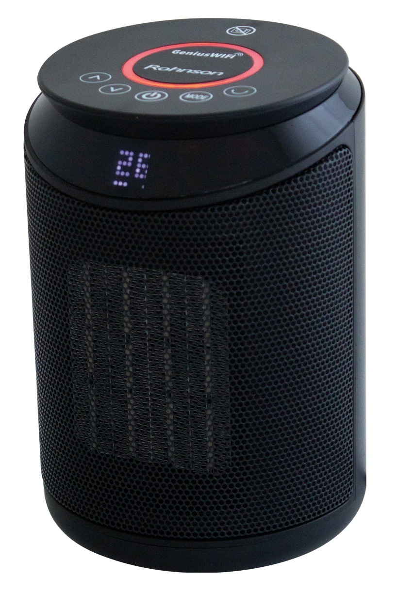 Teplovzdušný ventilátor Rohnson R-8064 Genius Wi-Fi černý