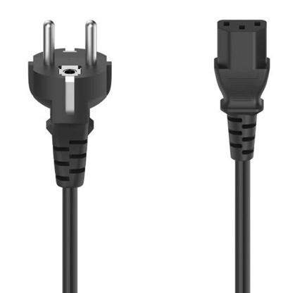 Kabel Hama napájecí pro PC 1,5 m černý Kabel Hama napájecí pro PC 1,5 m černý