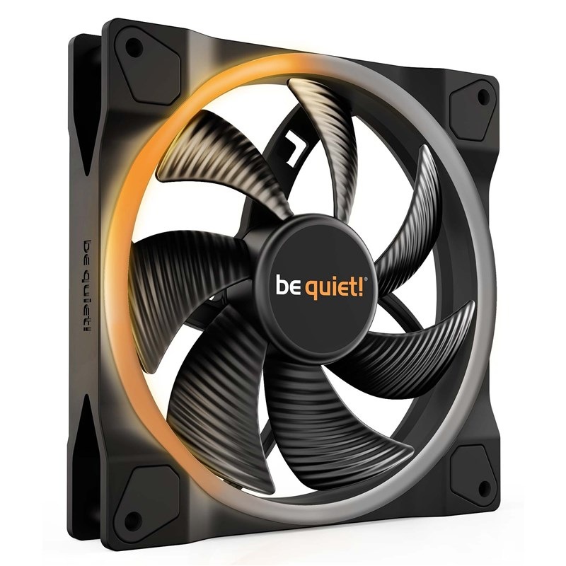 Ventilátor be quiet! Light Wings PWM 140mm černý