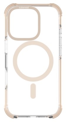 Kryt na mobil Cubenest MagPro Strong Guard na Apple iPhone 16 Pro zlatý
