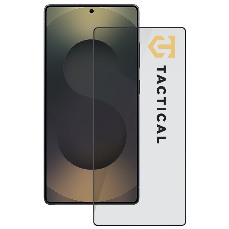 Tvrzené sklo Tactical 5D na Samsung Galaxy S25 Ultra černé