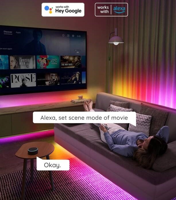 LED pásek Govee WiFi RGBIC Smart PRO, 5m - extra odolný LED pásek Govee WiFi RGBIC Smart PRO, 5m - extra odolný