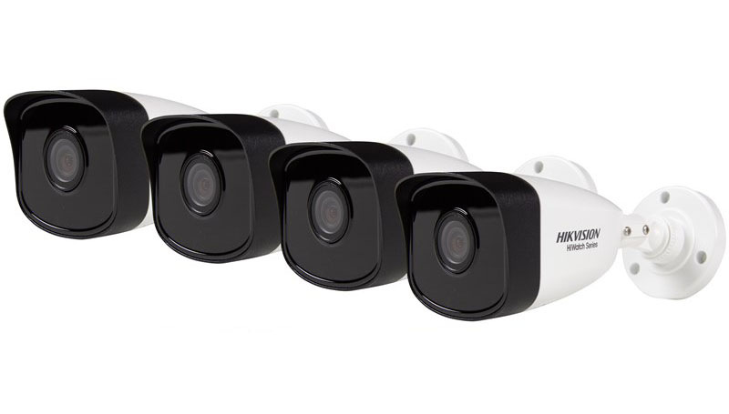 Hikvision HiWatch NVR HWN-2104MH-4P(C) + 4x IP kamera HWI-B140H(C)