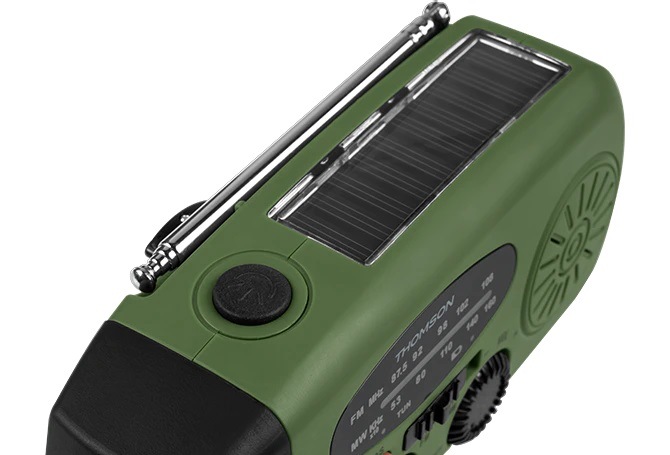 Radiopřijímač Thomson RT260 černý/zelený