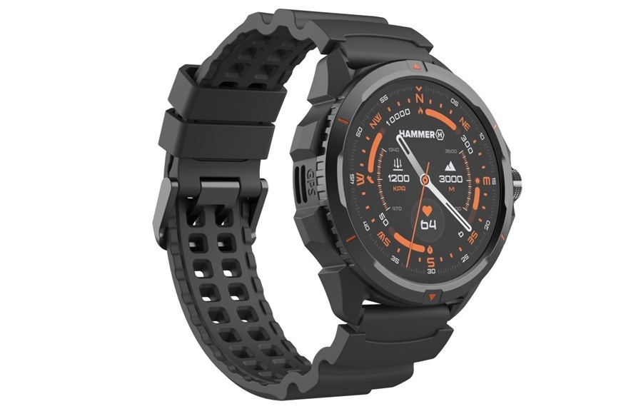 Chytré hodinky myPhone Hammer Watch 2 černé/oranžové