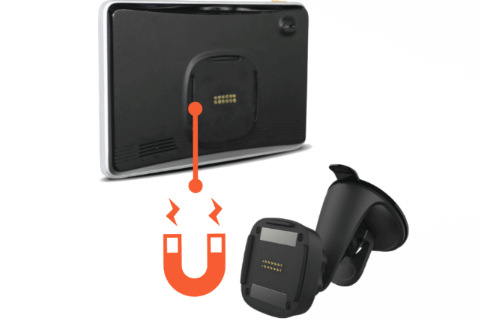 Navigační systém GPS Mio Spirit 7700 Full Europe Lifetime černá
