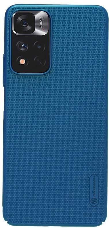 Kryt na mobil Nillkin Super Frosted na Xiaomi Redmi Note 11 5G/Poco M4 Pro modrý