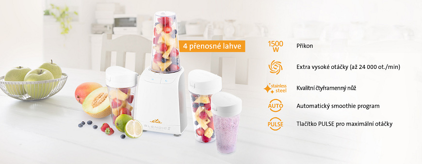 Stolní mixér ETA Blendic Premium II 4011 90020 bílý