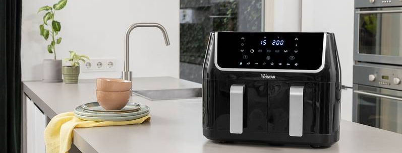 Fritéza horkovzdušná Tristar FR-6970 Double TRIFR6970 designový