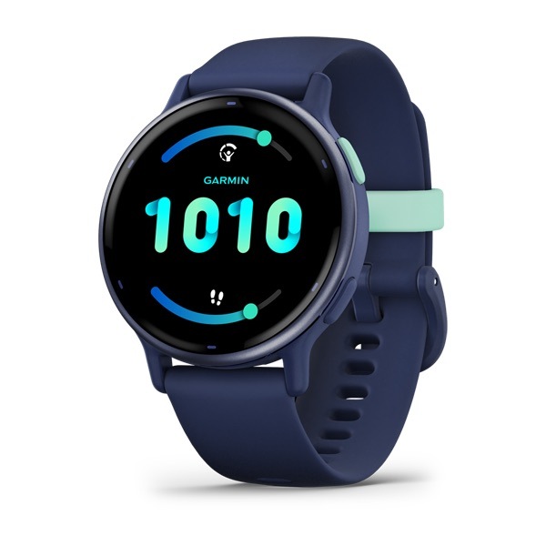Chytré hodinky Garmin vívoactive 5 - Navy, Silicone Band