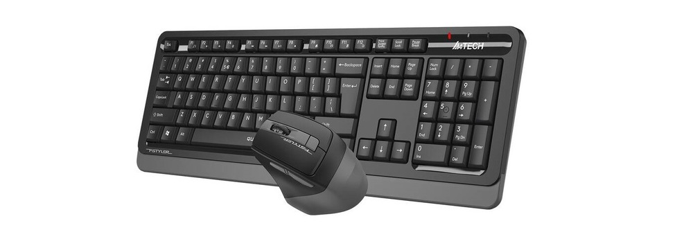 Klávesnice s myší A4Tech FGS1035Q šedá Klávesnice s myší A4Tech FGS1035Q šedá