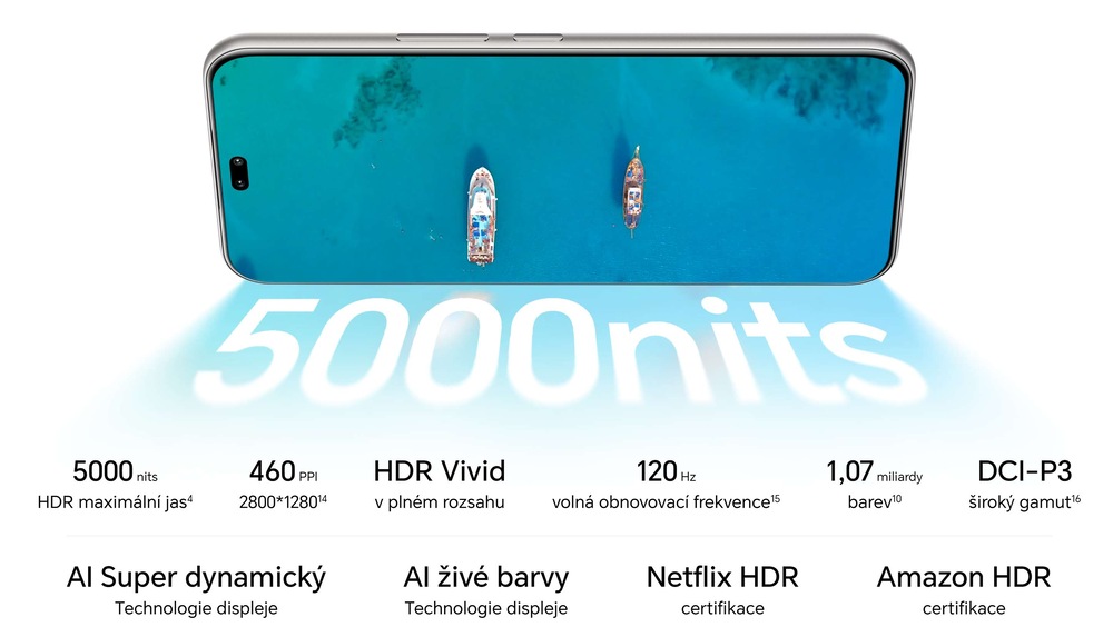 Mobilní telefon HONOR 400 Pro 5G 12 GB / 512 GB šedý