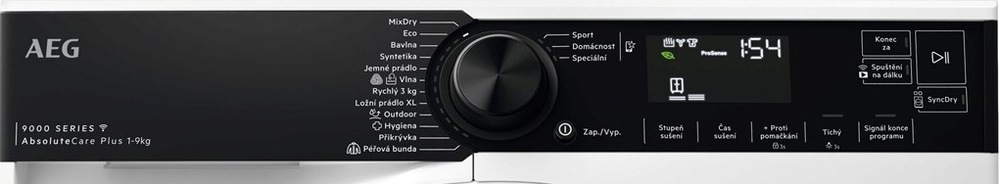 Sušička prádla AEG série 9000 TR9396CC bílá