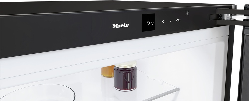 Chladnička Miele KS 4783 DD černá/ocel Chladnička se snadno udržuje