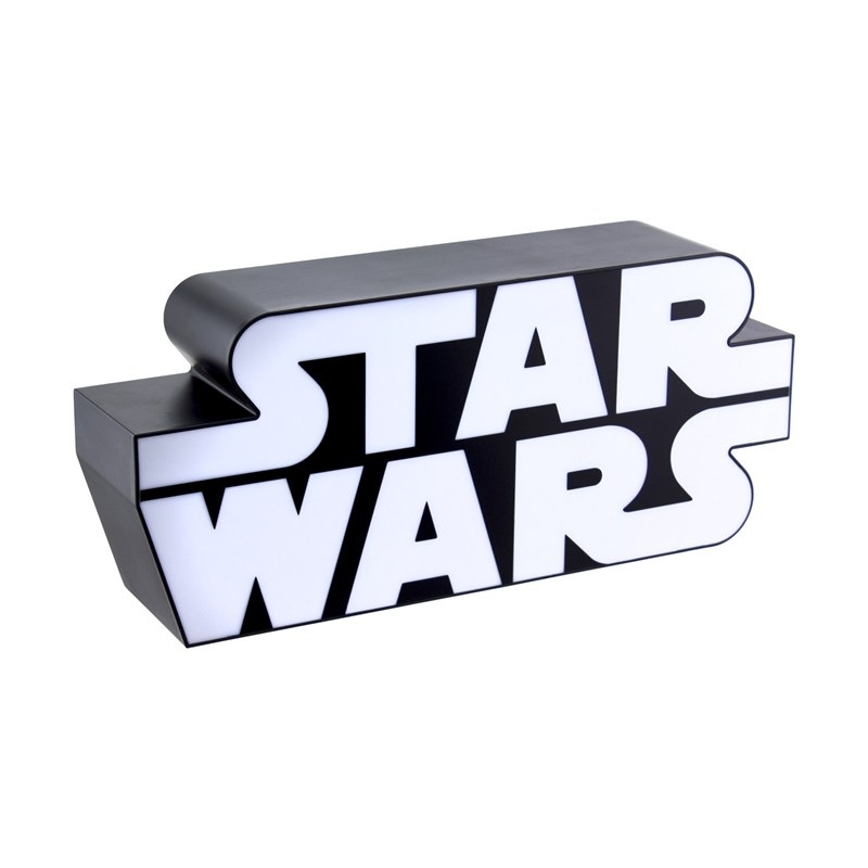 Dekorativní LED Paladone Světlo Star Wars logo bílé