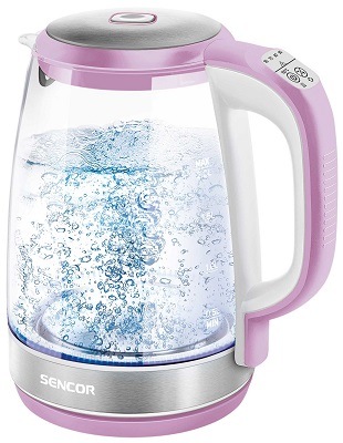 Rychlovarná konvice Sencor SWK 2198RS růžová