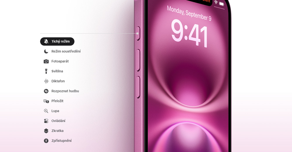 Mobilní telefon Apple iPhone 16 Plus 128 GB ultramarínový