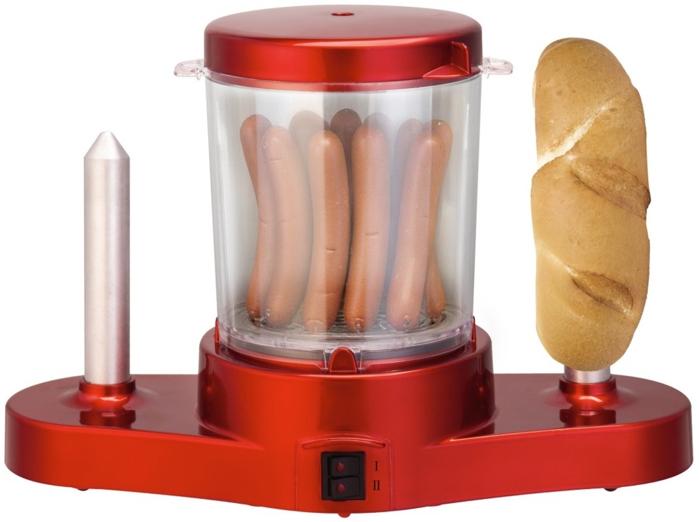Hot dog Guzzanti GZ 462 červený Hot-dog Guzzanti GZ 462 s plnou nádobkou párku