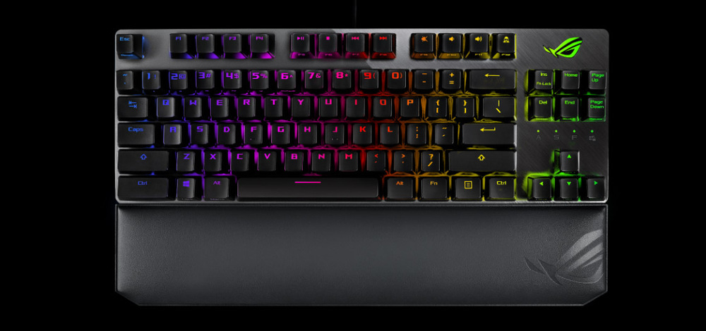 Klávesnice Asus ROG Strix Scope TKL Deluxe, US černá Asus ROG Strix Scope TKL Deluxe