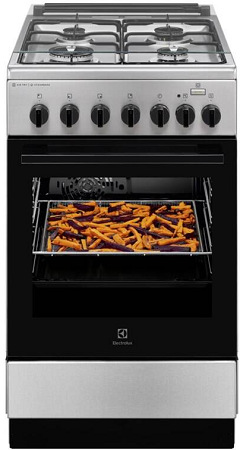 Kombinovaný sporák Electrolux LKK560000X nerez