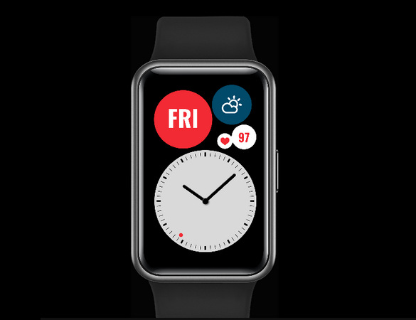 Chytré hodinky Huawei Watch Fit New růžové
