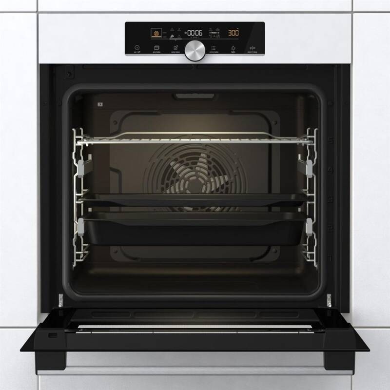 Trouba Gorenje Advanced GBF22ILPMF ExtraSteam černá/sklo