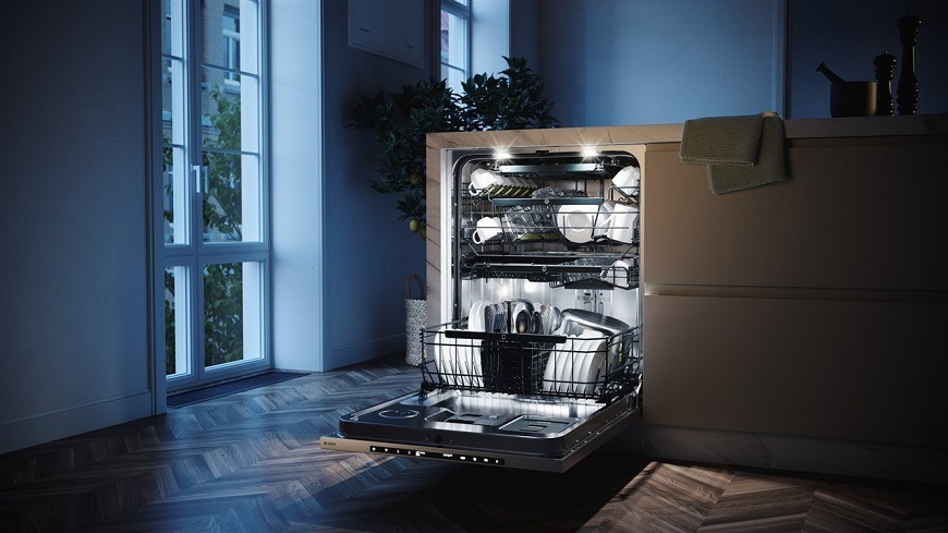Myčka nádobí ASKO Style DFI746U Vestavná myčka Gorenje DFI746U, Noční mytí
