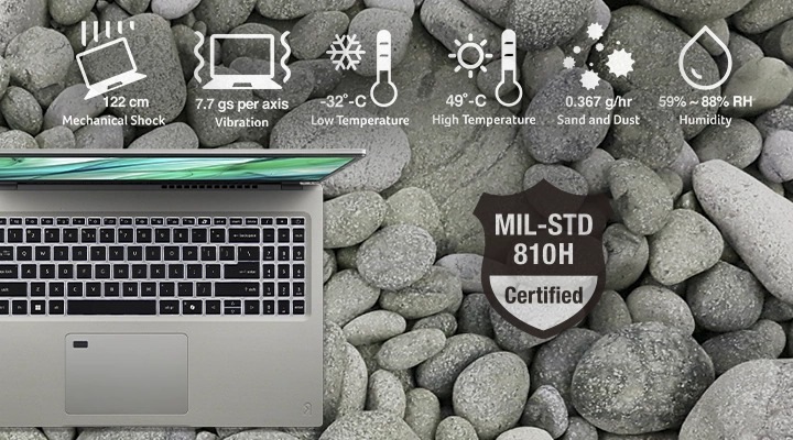 Notebook Acer Aspire Vero 16 (AV16-51P-57AW) šedý Acer Aspire Vero (AV16-51P-57AW)